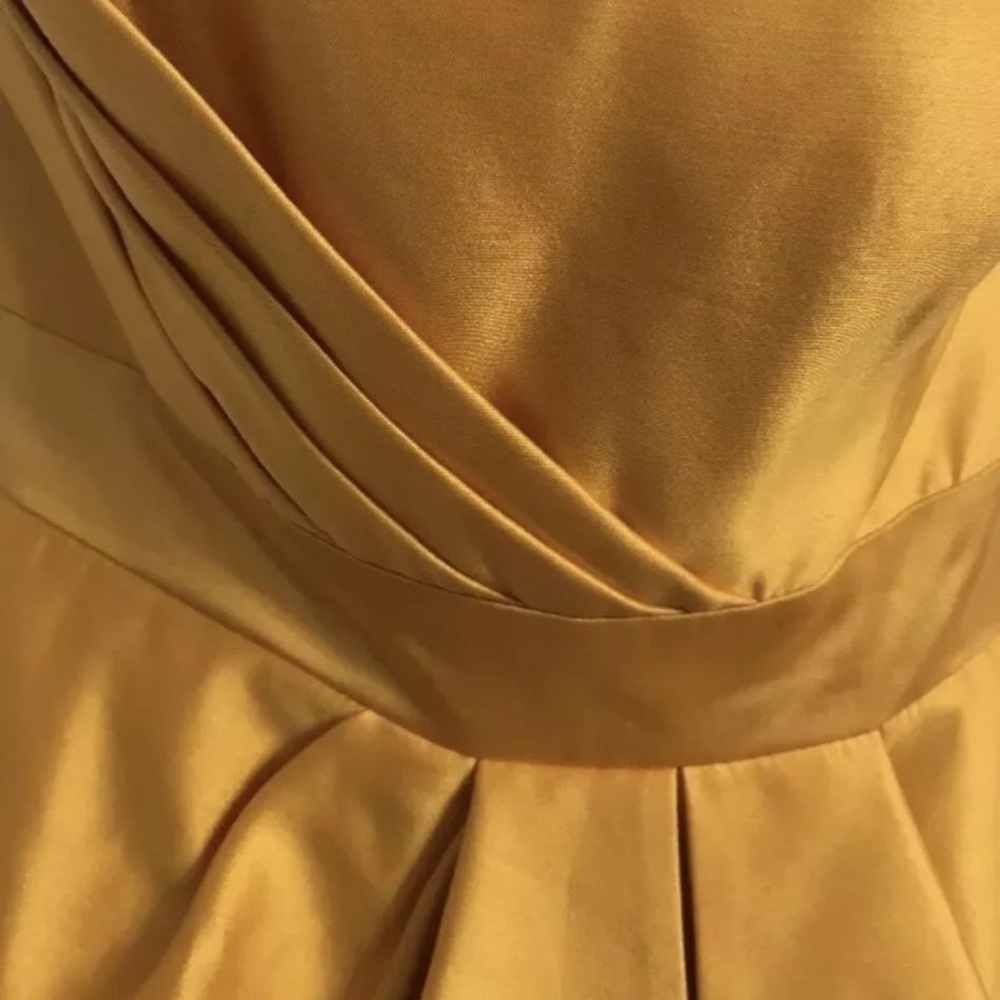 Shoshanna Yellow Strapless Cocktail Dress - Picture 4 of 10